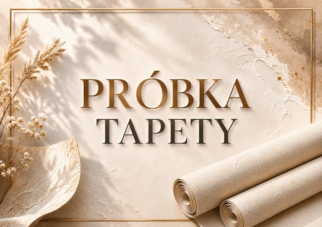 Zamów próbkę tapety 100x20 cm. Zobacz strukturę, kolory i dopasowanie wzoru przed zakupem tapety na wymiar