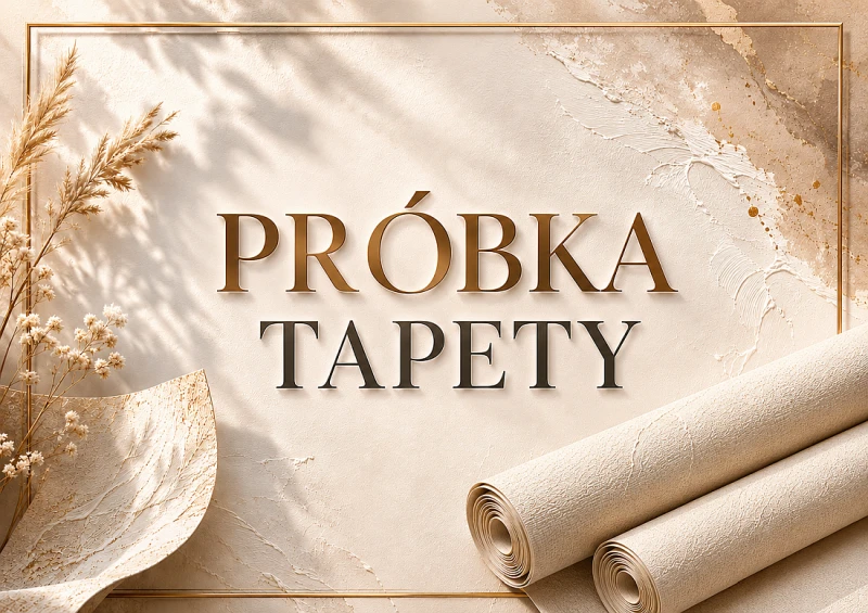 PRÓBKA TAPETY 100x20 cm – sprawdź kolor i strukturę przed zakupem