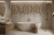 Fototapeta SAPENZA WZ4 w nowoczesnej łazience inspirowanej stylem spa