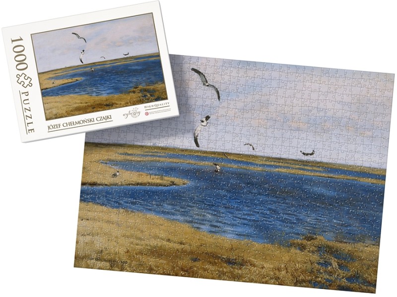 PUZZLE - Józef Chełmoński Czajki - z pudełkiem