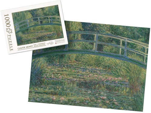 wytwory_puzzle_Claude_Monet_Staw z nenufarami, zielona harmonia_produkt.jpg