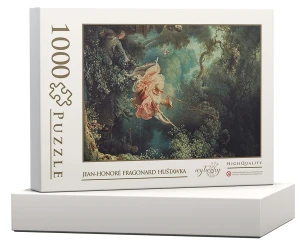 wytwory_puzzle_Jean-Honoré Fragonard,_Huśtawka_pudelko_1.jpg
