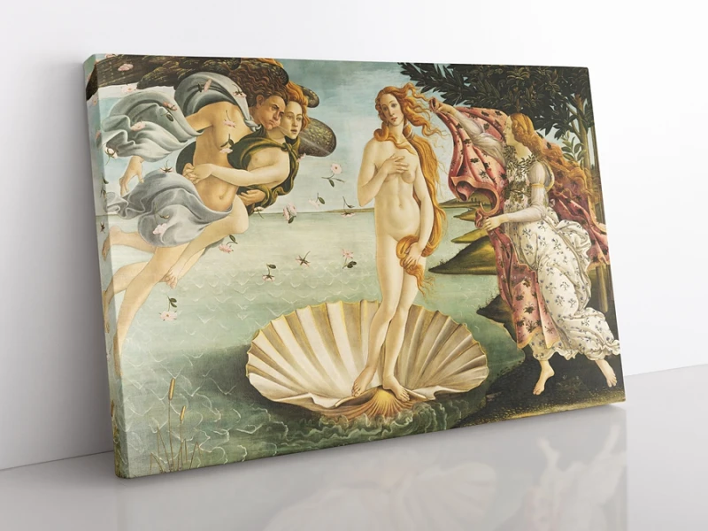 OBRAZ NA PŁÓTNIE - Sandro Botticelli - Narodziny Wenus