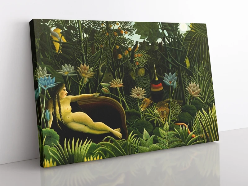 OBRAZ NA PŁÓTNIE - Henri Rousseau - Sen