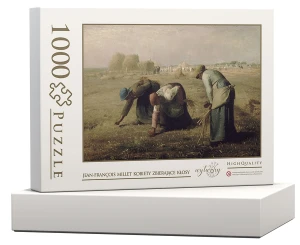 wytwory_puzzle_Jean-François_Millet_Kobiety Zbierające Kłosy_produkt_pudelko.jpg