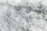 Fototapeta mural FLORES wz1 - NA WYMIAR