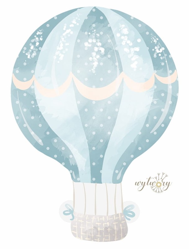 DEKORACJA WIELKOFORMATOWA - baby balon 120cm